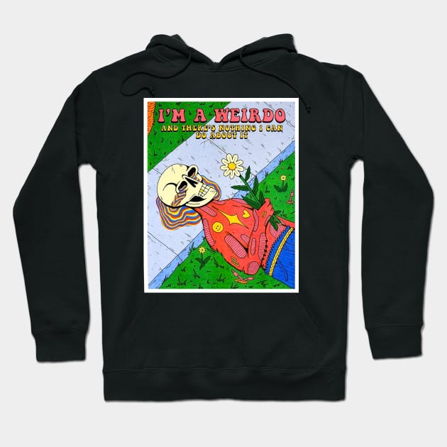 Weirdo Hoodie by BigOrangeShirtShop